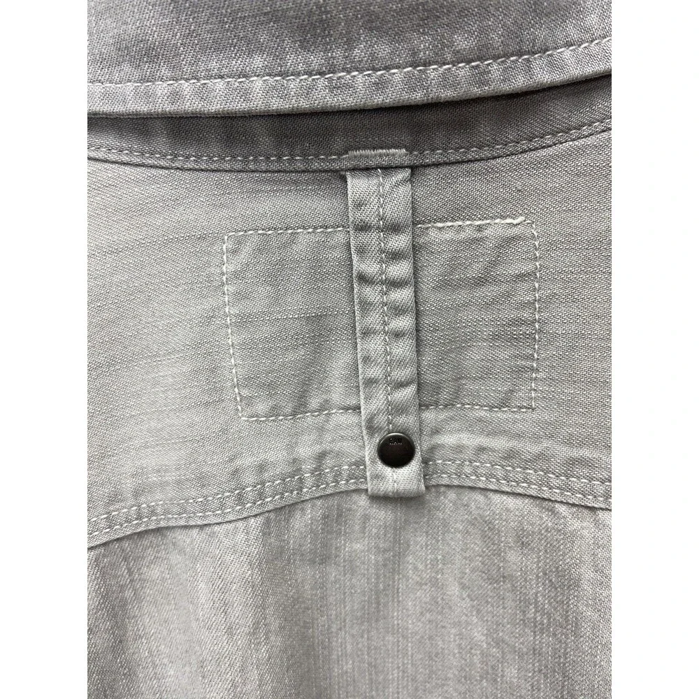 G Star Raw Button Up Shirt Youth Boys Large Work Shirt Short Sleeve Skater